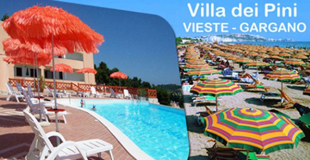 Villa dei pini Vieste Esterno foto